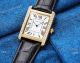 Swiss Quality Copy Cartier Tank Solo Citizen watch Rose Gold set with diamonds (2)_th.jpg